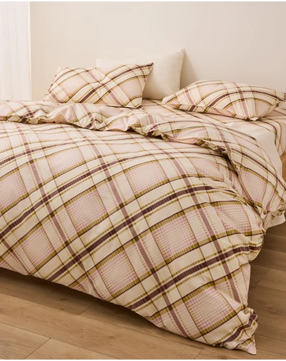 Sheet Society - Frankie Flannelette Quilt Cover Set