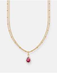 THOMAS SABO - Vintage Romance double-row necklace with pendant