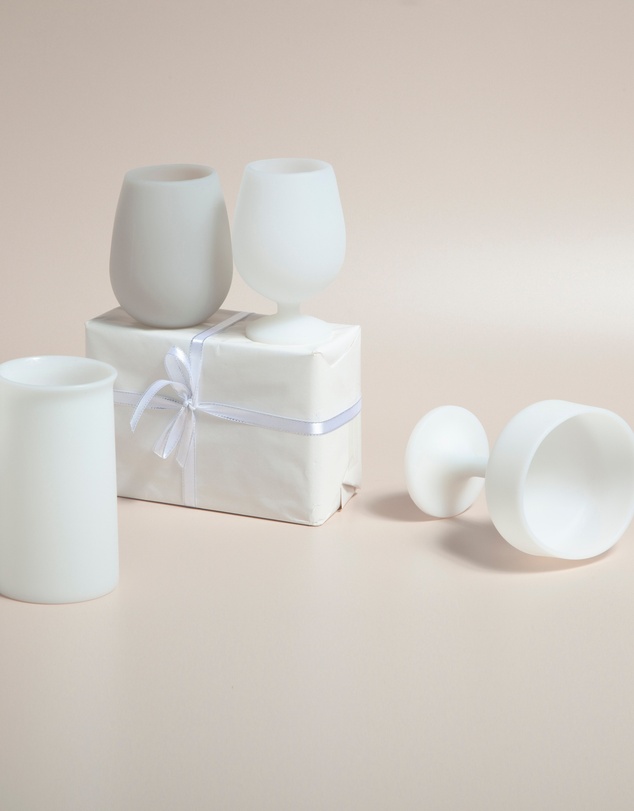 porter green - mecc | silicone unbreakable cocktail glasses