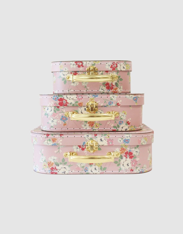 Alimrose - Kids Carry Case Set Vintage Rose
