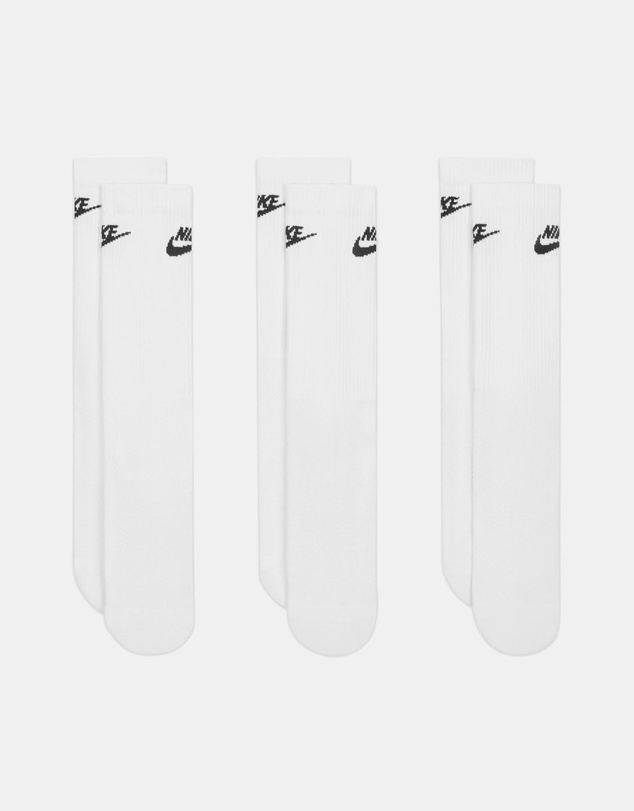 Nike - 3-Pack Everyday Elevated Crew Socks