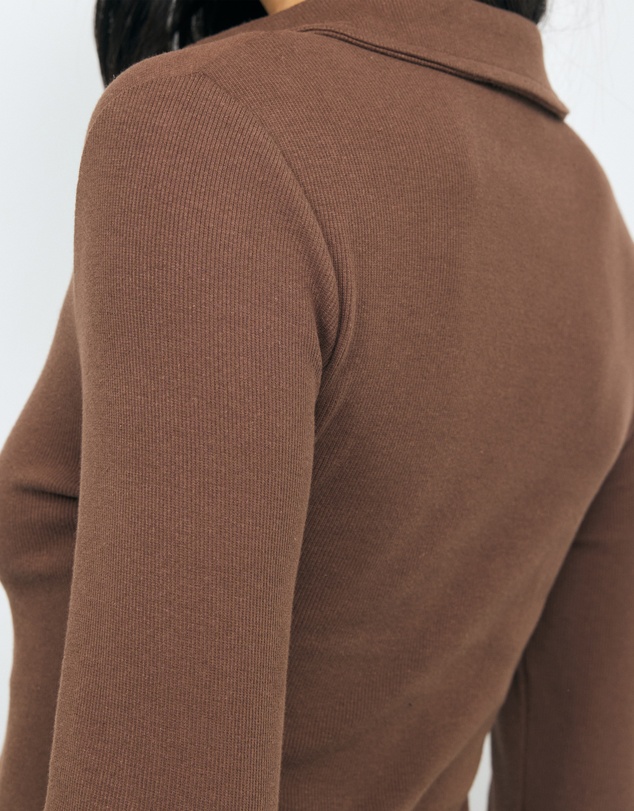 AERE - Tess Button Through Top