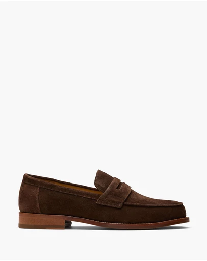 Aquila - Dartmouth Suede Penny Loafers