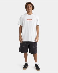 Quiksilver - Mens Clicker Logo T-Shirt