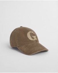 Gant - G Embroidered Corduroy Cap