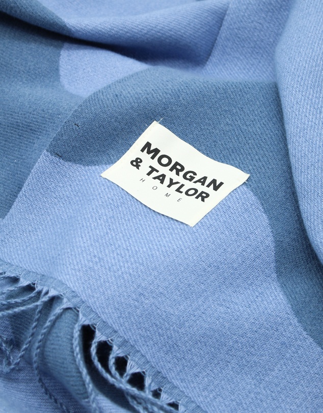 Morgan & Taylor - Making Waves Throw Blanket in Navy Blue