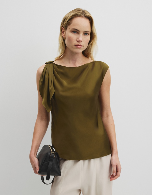 Country Road - Tie Shoulder Top