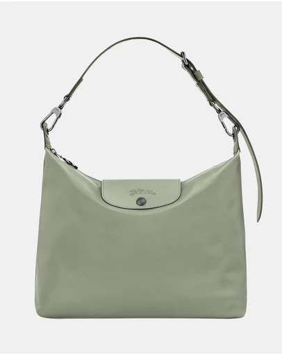 Longchamp - Le Pliage Xtra Leather Hobo Bag - Large