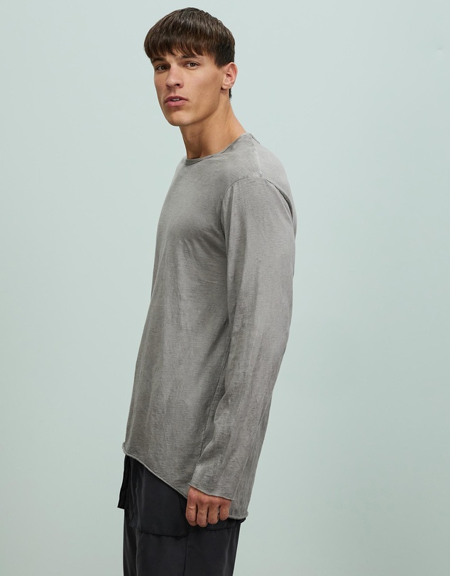 Surrounded By Ghosts - The Trona Cotton Long Sleeve Tail T-Shirt