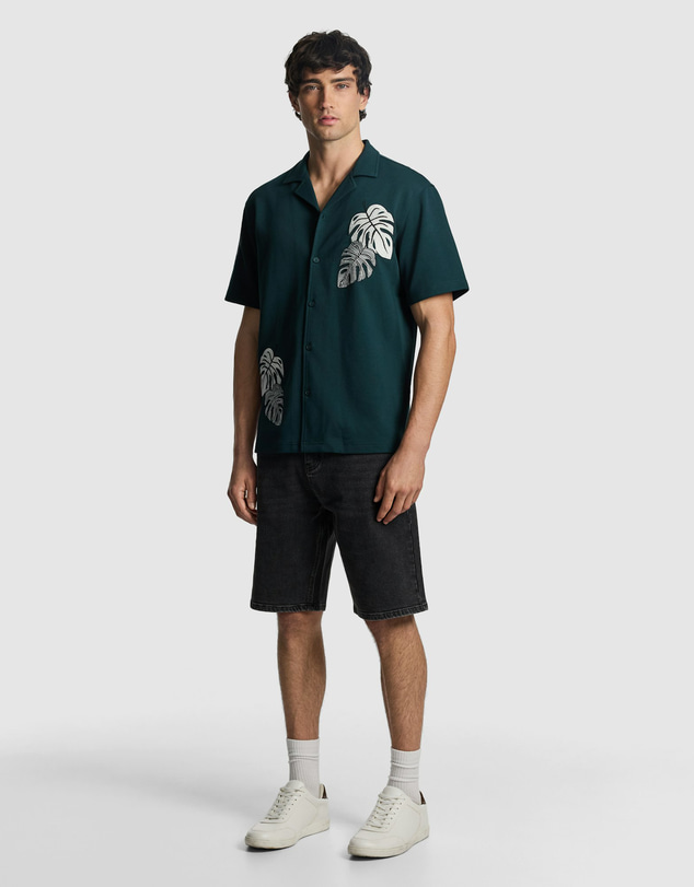 yd. - Stellan Embroidered Shirt