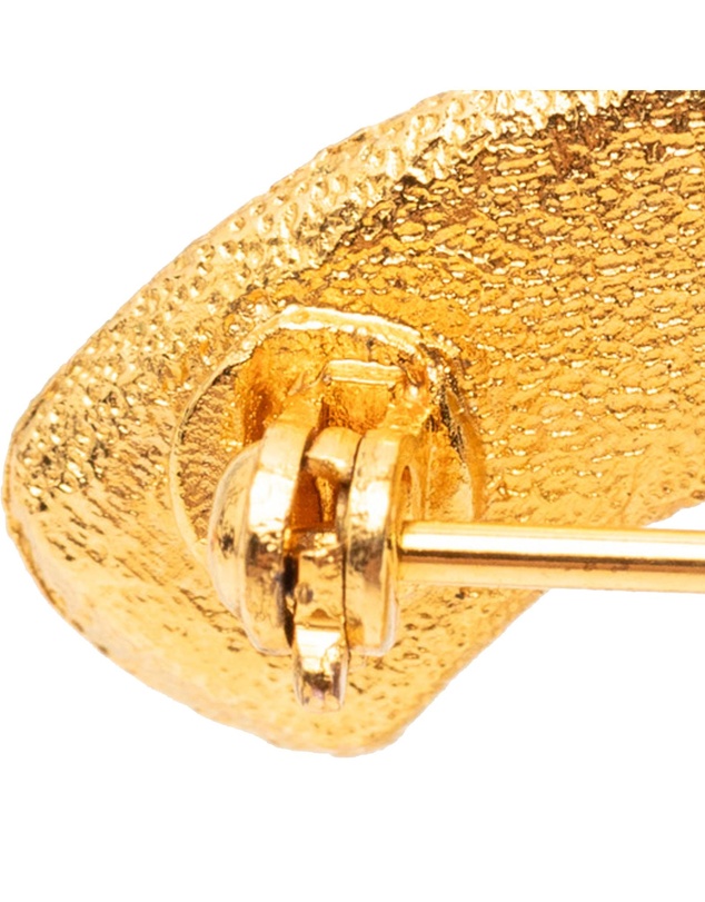 Pre-Loved by Azura Reborn - Pre-Loved Gold Plated CC Brooch