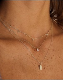 Luna Rae - Solid Gold - Diamond Luminous Necklace