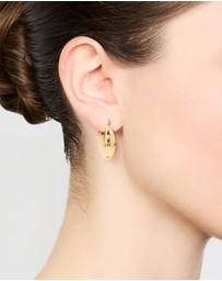 Lovisa - Waterproof Gold Plated Stainless Steel Large Hoop Earrings