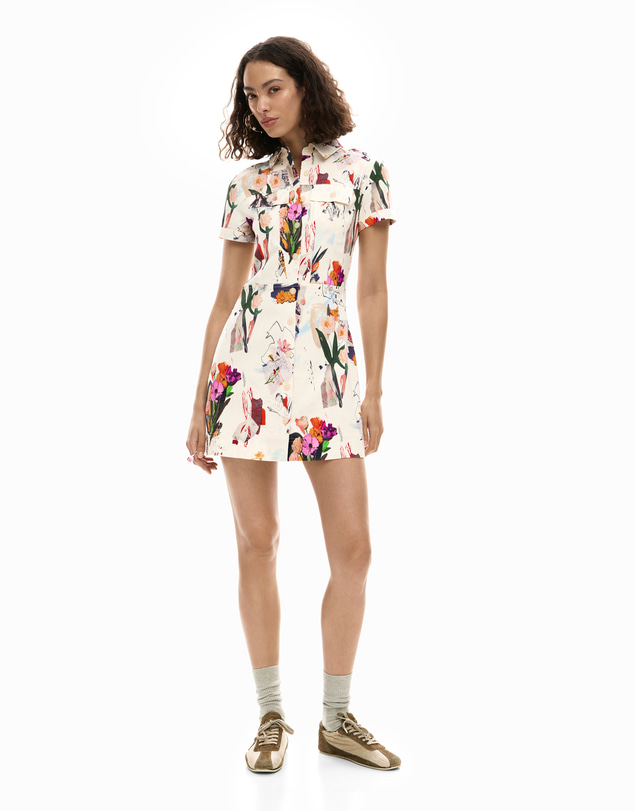 Desigual - Collage short dress