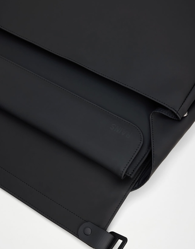 RAINS - OTG Messenger Bag Black