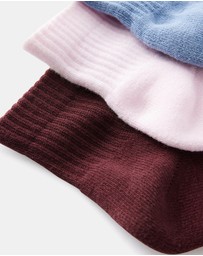 Cotton On Body Active - 3-Pack Body Quarter Crew Socks