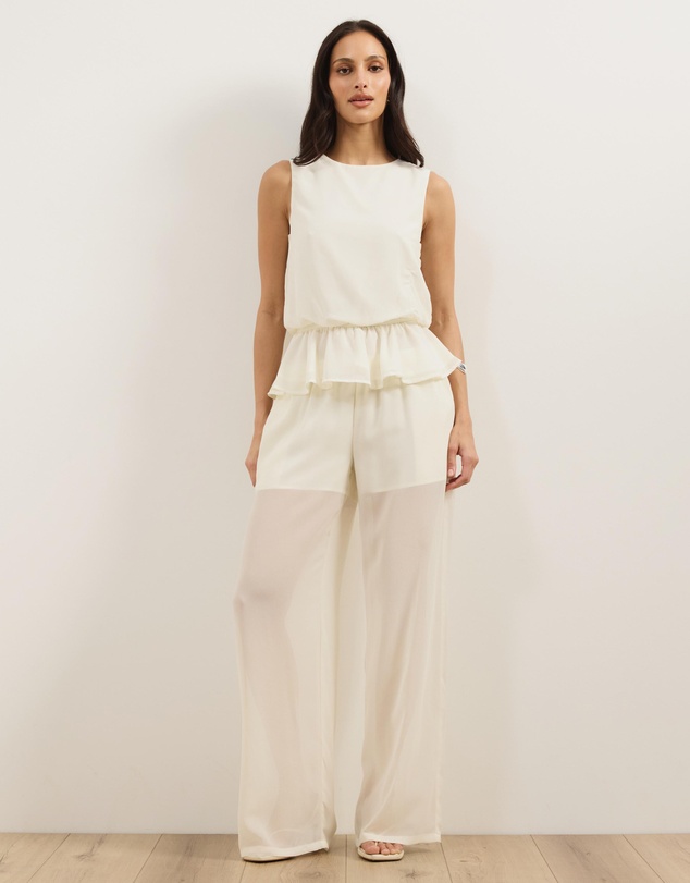 Atmos&Here - Jamie Relaxed Chiffon Pants