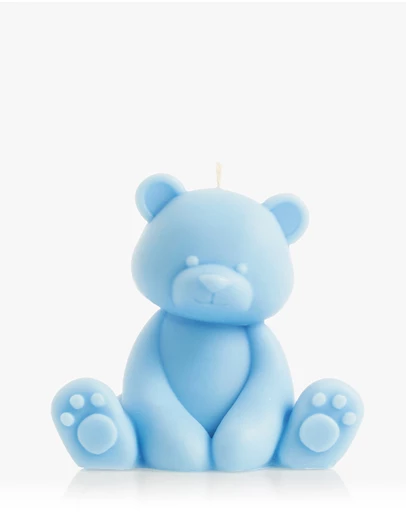 XRJ Celebrations - Teddy Candle Blue