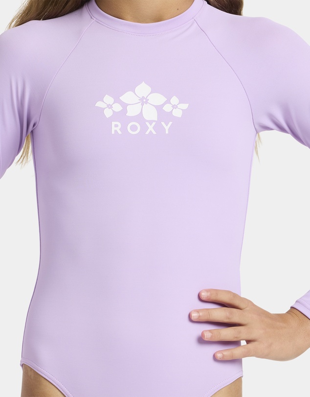 Roxy - Girls 4 to 16 Solid Active One Piece Rash Vest