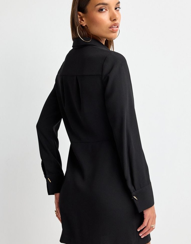 NEXT - Asymmetric Crepe Mini Dress