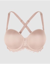 Sans Complexe - Arum Prima Padded Convertible-to-Strapless Bra With Lace