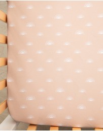 Living Textiles - 2 Pack Organic Cot Fitted Sheet - Bohemian Bliss