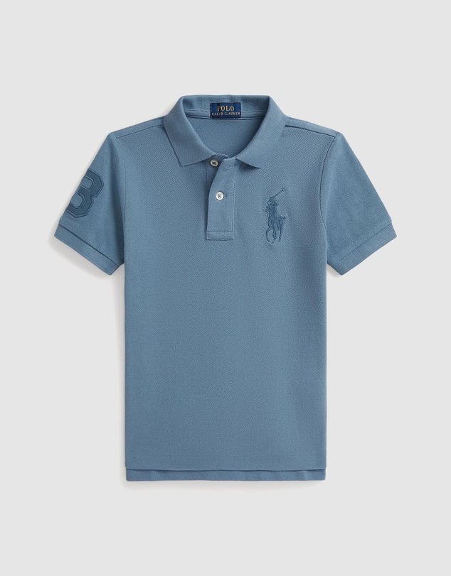 Polo Ralph Lauren - Big Pony Cotton Mesh Polo Shirt - Kids
