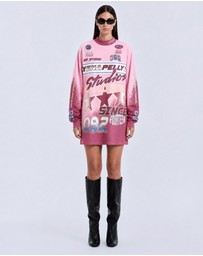 ENA PELLY - Speedway Tee Dress - ICONIC EXCUSIVE