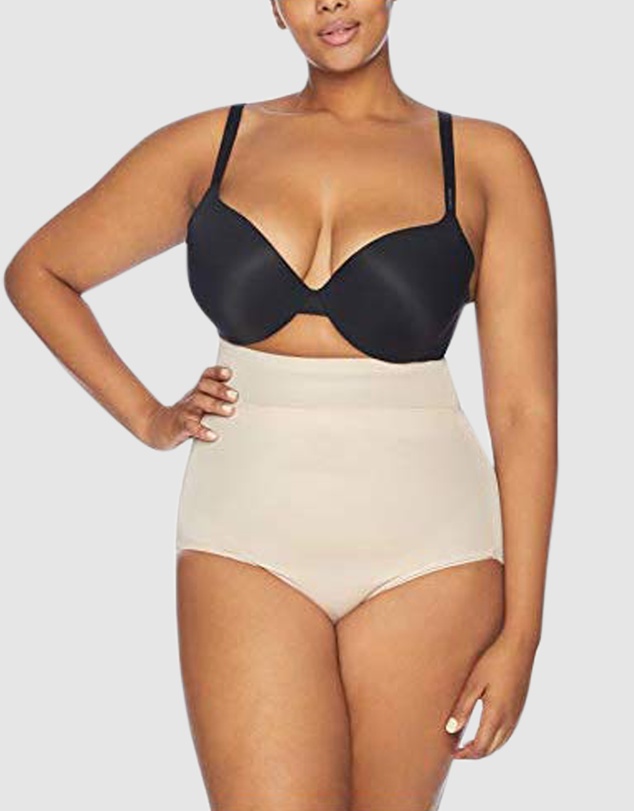 Naomi & Nicole - Unbelievable Comfort® Plus Size Ultra-High Waist Shaping Brief