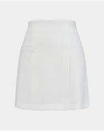 Forcast - Nikki Mini Wrap Skirt
