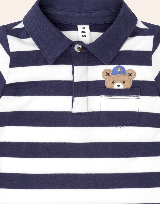 Huxbaby - Peekaboo Varsity Hux Tee - Babies-Kids