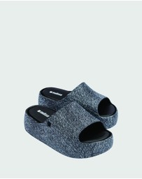 Melissa - Melissa Free Platform Slide Denim