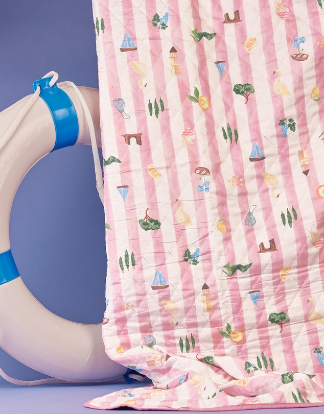 The Somewhere Co - Boat Days Picnic Rug