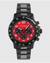 Plein Sport - CHRONORACE 45mm IP Gun Chronograph Watch