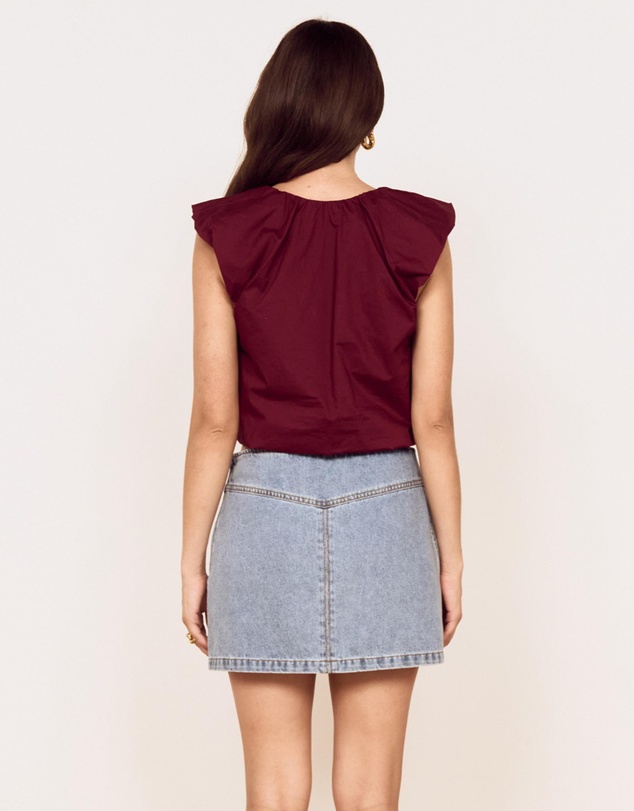 MINKPINK - Tate Denim Mini Skirt