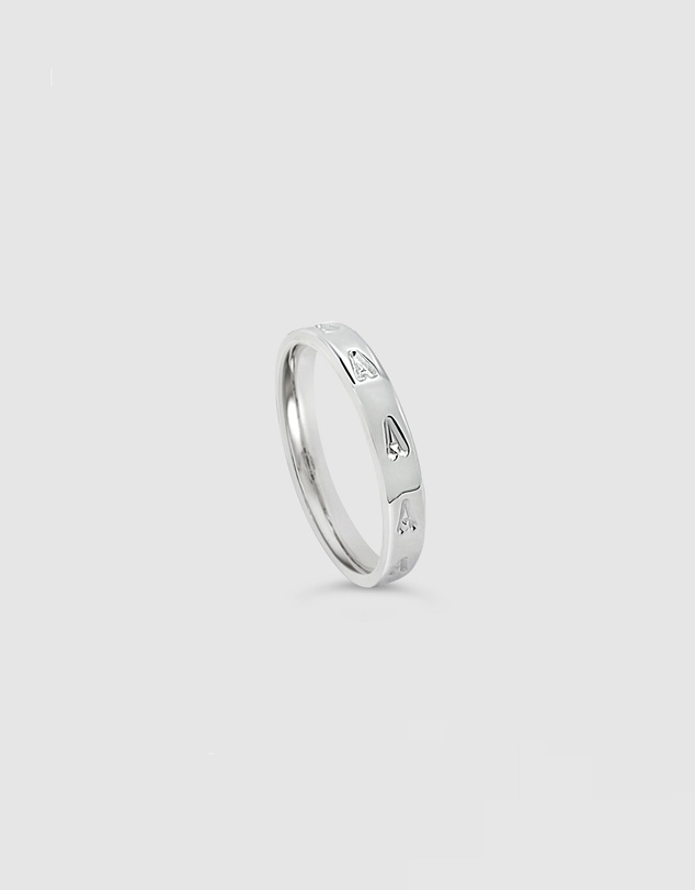 Ichu - Personalised Letter A Ring
