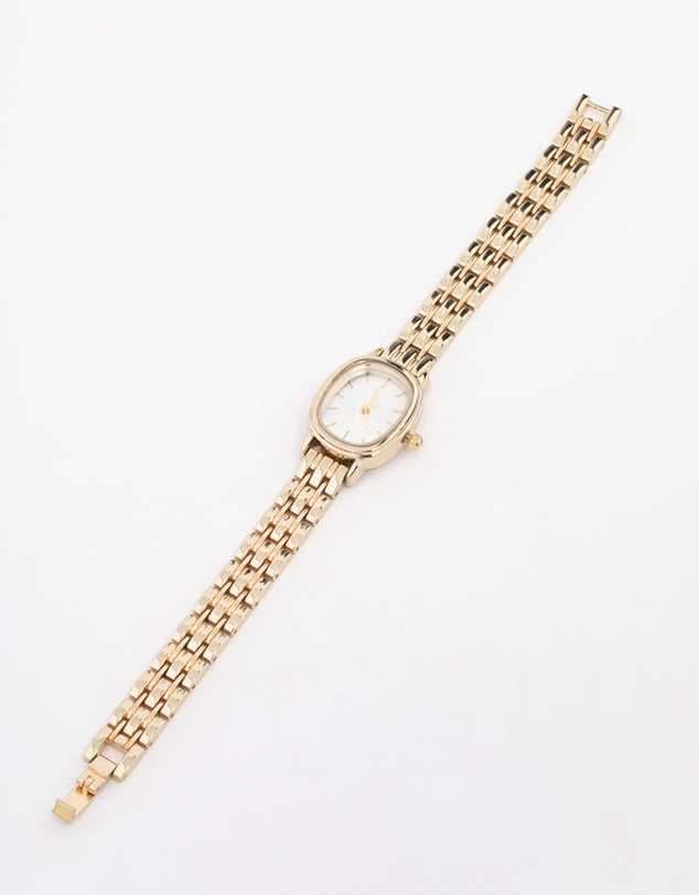 Lovisa - Small Gold Oval Watch