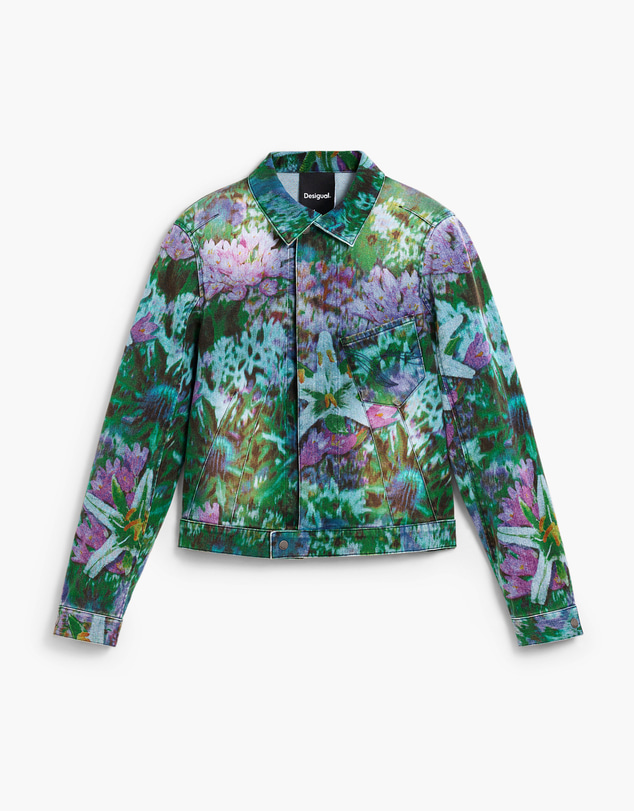 Desigual - Wild garden denim jacket