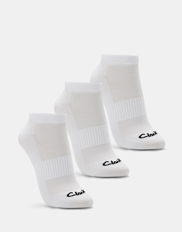Clarks - 3-Pack Sport Ankle Socks