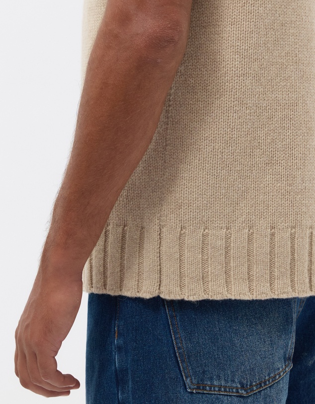 AERE - V-Neck Wool Vest