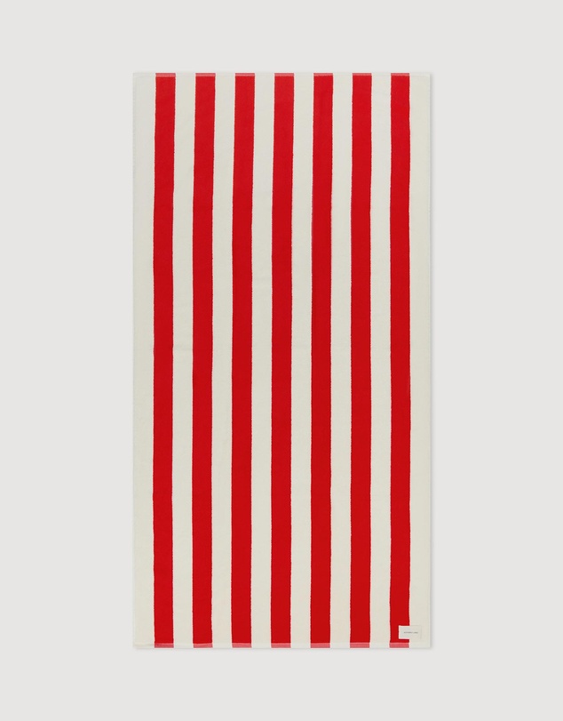 Assembly Label - Signature Stripe Beach Towel