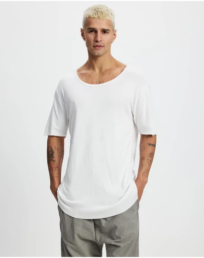 Surrounded By Ghosts - The Onyx Slim Rib Knit T-Shirt
