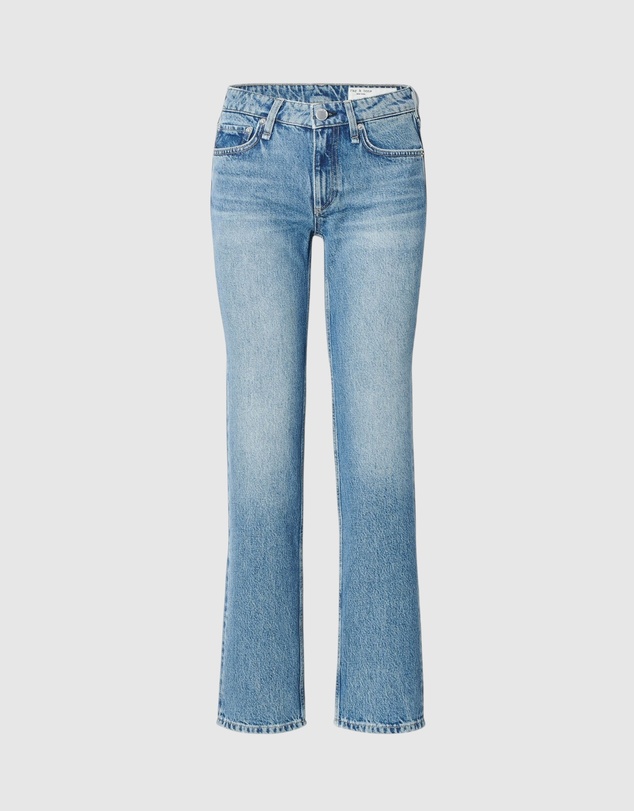 rag & bone - Harlow Low Rise Full Slim Straight Jeans