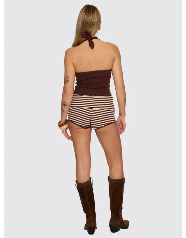 Thrills - Dayna Knit Halter Top