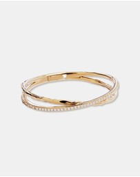 By Charlotte - Entwined Hearts Bangle