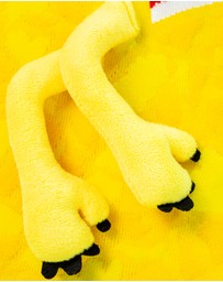 Crazy Skates - Crazy Socks Monster Yellow Knee-High Socks