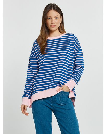 Blue/Pink Stripe
