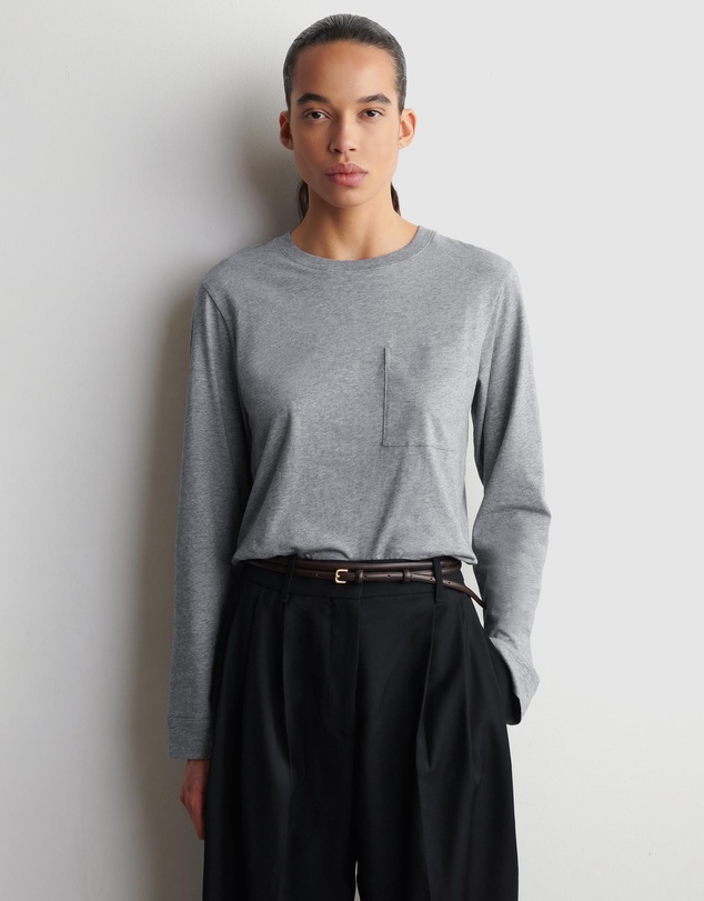 COS - Cotton Long-Sleeved T-Shirt