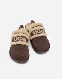 Ozwear Connection Uggs - Ugg Violet Shearling Slipper (Elastic Logo) (Detachable Feature)