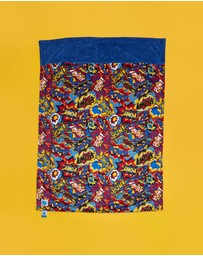 itti bitti - Travel Blankee - POW with Royal Blue